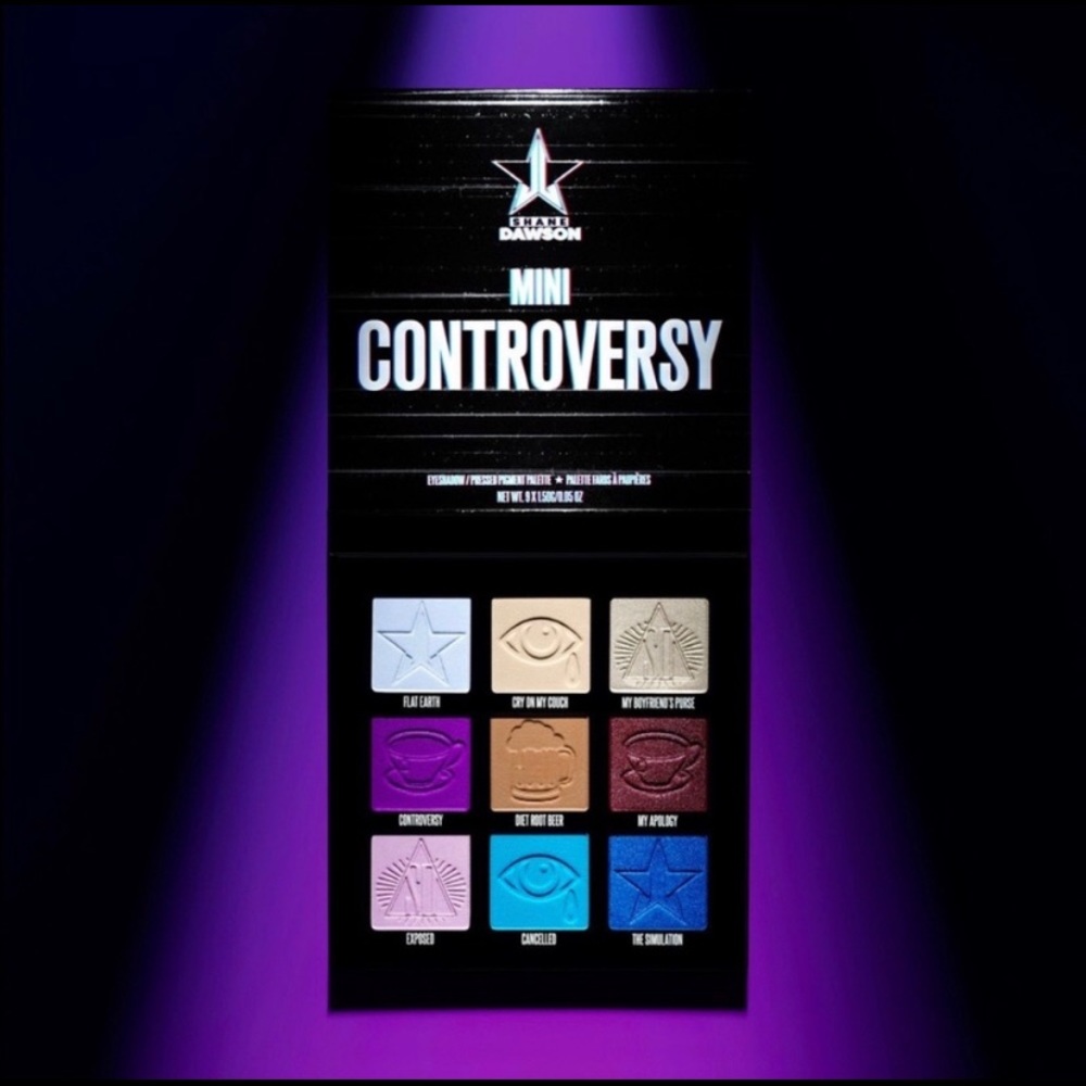 JeffreexShane  mini controversy palette SOLD OUT